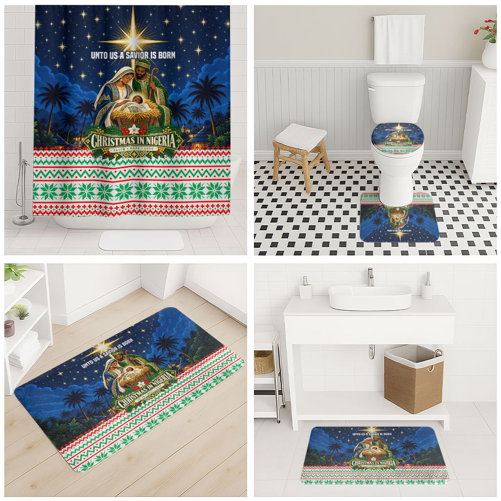 Nigeria Jesus Christmas Faith Light Bathroom Set Nigerian Flag Christmas Nativity Scene