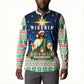 Nigeria Jesus Christmas Faith Light Button Sweatshirt Nigerian Flag Christmas Nativity Scene