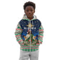 Nigeria Jesus Christmas Faith Light Kid Hoodie Nigerian Flag Christmas Nativity Scene