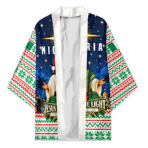 Nigeria Jesus Christmas Faith Light Kimono Nigerian Flag Christmas Nativity Scene