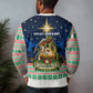 Nigeria Jesus Christmas Faith Light Ugly Christmas Sweater Nigerian Flag Christmas Nativity Scene