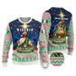 Nigeria Jesus Christmas Faith Light Ugly Christmas Sweater Nigerian Flag Christmas Nativity Scene