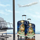 Nigeria Jesus Christmas Faith Light Luggage Cover Nigerian Flag Christmas Nativity Scene