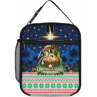 Nigeria Jesus Christmas Faith Light Lunch Bag Nigerian Flag Christmas Nativity Scene