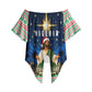Nigeria Jesus Christmas Faith Light Off Shoulder Wrap Waist Top Nigerian Flag Christmas Nativity Scene