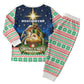 Nigeria Jesus Christmas Faith Light Christmas Pajama Set Nigerian Flag Christmas Nativity Scene