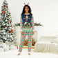 Nigeria Jesus Christmas Faith Light Christmas Pajama Set Nigerian Flag Christmas Nativity Scene