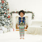 Nigeria Jesus Christmas Faith Light Christmas Pajama Set Nigerian Flag Christmas Nativity Scene