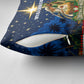 Nigeria Jesus Christmas Faith Light Pillow Cover Nigerian Flag Christmas Nativity Scene