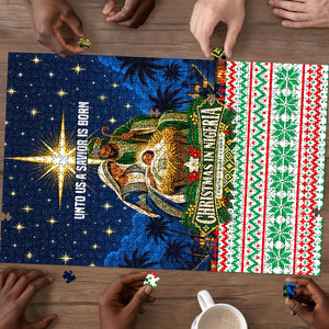 Nigeria Jesus Christmas Faith Light Puzzle Nigerian Flag Christmas Nativity Scene