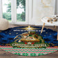 Nigeria Jesus Christmas Faith Light Round Carpet Nigerian Flag Christmas Nativity Scene