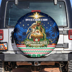 Nigeria Jesus Christmas Faith Light Spare Tire Cover Nigerian Flag Christmas Nativity Scene