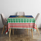 Nigeria Jesus Christmas Faith Light Tablecloth Nigerian Flag Christmas Nativity Scene