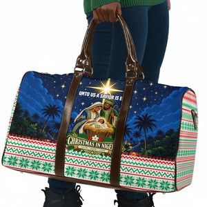 Nigeria Jesus Christmas Faith Light Travel Bag Nigerian Flag Christmas Nativity Scene