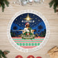 Nigeria Jesus Christmas Faith Light Tree Skirt Nigerian Flag Christmas Nativity Scene
