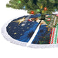Nigeria Jesus Christmas Faith Light Tree Skirt Nigerian Flag Christmas Nativity Scene