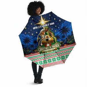 Nigeria Jesus Christmas Faith Light Umbrella Nigerian Flag Christmas Nativity Scene