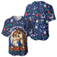 Cape Verde Jesus Christmas Baseball Jersey Cabo Verde Island Nativity Scene
