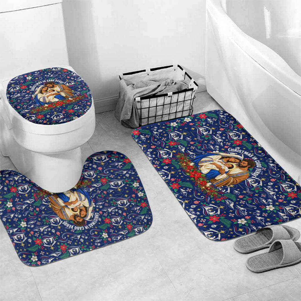 Cape Verde Jesus Christmas Bathroom Set Cabo Verde Island Nativity Scene