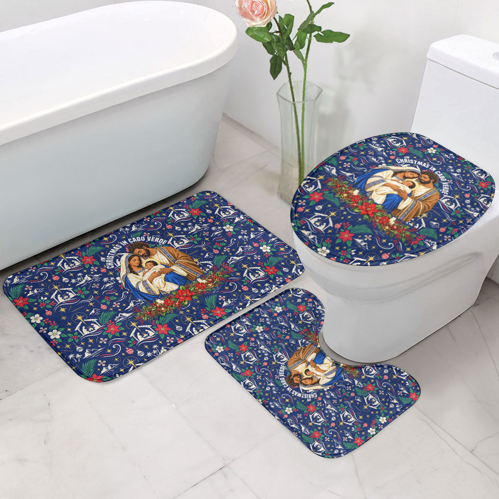 Cape Verde Jesus Christmas Bathroom Set Cabo Verde Island Nativity Scene