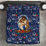 Cape Verde Jesus Christmas Bedding Set Cabo Verde Island Nativity Scene