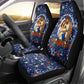 Cape Verde Jesus Christmas Car Seat Cover Cabo Verde Island Nativity Scene