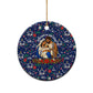 Cape Verde Jesus Christmas Ceramic Ornament Cabo Verde Island Nativity Scene
