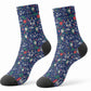 Cape Verde Jesus Christmas Crew Socks Cabo Verde Island Nativity Scene