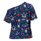 Cape Verde Jesus Christmas Cross Shoulder Shirt Cabo Verde Island Nativity Scene