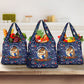 Cape Verde Jesus Christmas Grocery Bag Cabo Verde Island Nativity Scene