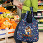 Cape Verde Jesus Christmas Grocery Bag Cabo Verde Island Nativity Scene