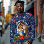 Cape Verde Jesus Christmas Long Sleeve Shirt Cabo Verde Island Nativity Scene