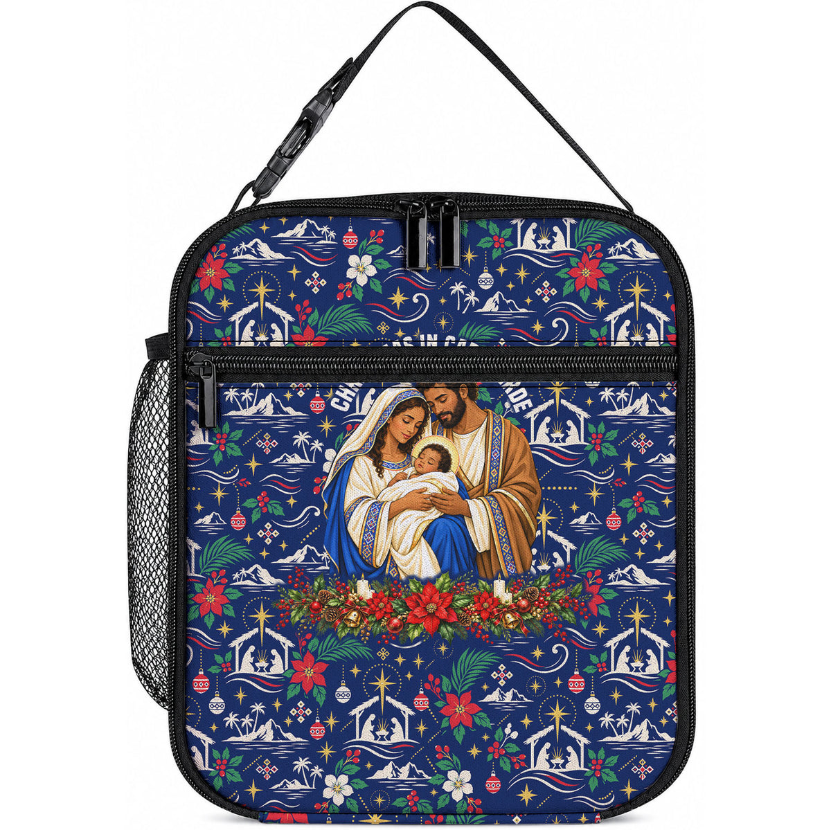 Cape Verde Jesus Christmas Lunch Bag Cabo Verde Island Nativity Scene