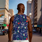 Cape Verde Jesus Christmas Men Tank Top Cabo Verde Island Nativity Scene