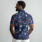 Cape Verde Jesus Christmas Polo Shirt Cabo Verde Island Nativity Scene