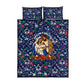 Cape Verde Jesus Christmas Quilt Bed Set Cabo Verde Island Nativity Scene