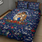 Cape Verde Jesus Christmas Quilt Bed Set Cabo Verde Island Nativity Scene