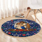 Cape Verde Jesus Christmas Round Carpet Cabo Verde Island Nativity Scene