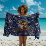 Cape Verde Jesus Christmas Sarong Cabo Verde Island Nativity Scene