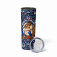 Cape Verde Jesus Christmas Skinny Tumbler Cabo Verde Island Nativity Scene