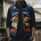 Cape Verde Jesus Christmas Sleeveless Puffer Jacket Cabo Verde Island Nativity Scene