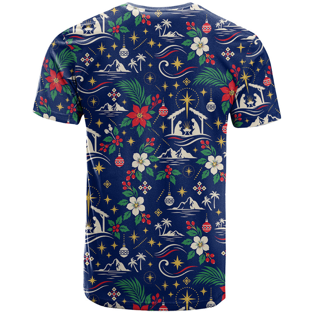 Cape Verde Jesus Christmas T shirt Cabo Verde Island Nativity Scene