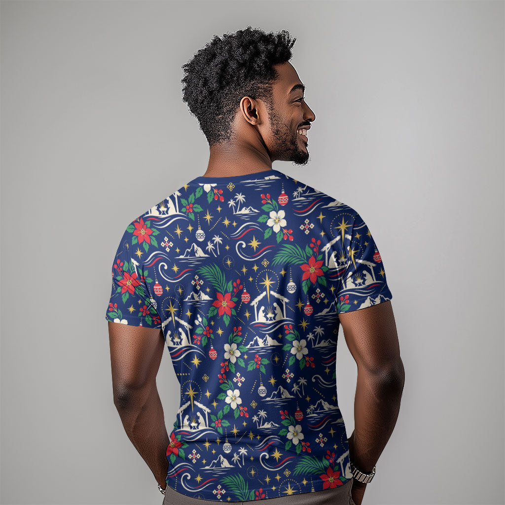 Cape Verde Jesus Christmas T shirt Cabo Verde Island Nativity Scene