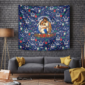 Cape Verde Jesus Christmas Tapestry Cabo Verde Island Nativity Scene