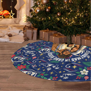 Cape Verde Jesus Christmas Tree Skirt Cabo Verde Island Nativity Scene