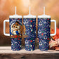 Cape Verde Jesus Christmas Tumbler With Handle Cabo Verde Island Nativity Scene