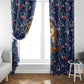Cape Verde Jesus Christmas Window Curtain Cabo Verde Island Nativity Scene