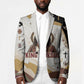 King Jesus African Black Christ Blazer Religious Christian Faith Holy Cross Dove Spiritual