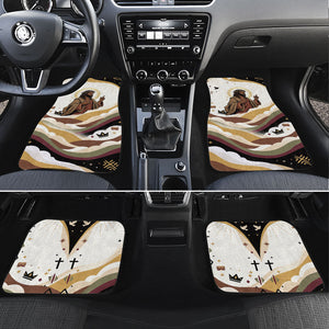King Jesus African Black Christ Car Mats Religious Christian Faith Holy Cross Dove Spiritual