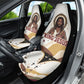 King Jesus African Black Christ Car Seat Cover Religious Christian Faith Holy Cross Dove Spiritual